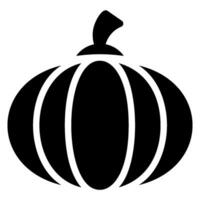 pumpkin glyph icon vector