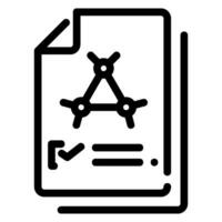 medical checkup line icon vector