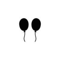 Discover joyful pair of balloon vector art. Ideal for celebratory designs. Get yours for creative projects