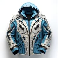 Futuristic Design Jacket Suit Model, photo