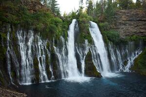 Motion Burney Falls - waterfalls photo