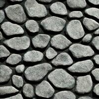 Irregular cobblestone horizontal background photo