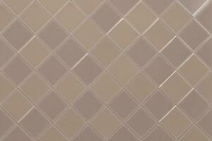 Square tiles pattern. Brown ceramic tile background. photo