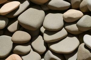 pebbles Beach stones background photo