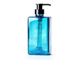 Hand sanitizer in a bottle created with technology photo