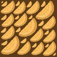 Empanadas vector illustration for graphic design and decorative element