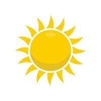 sun icon vector design template simple and modern