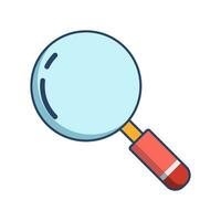 magnifying glass icon design vector template