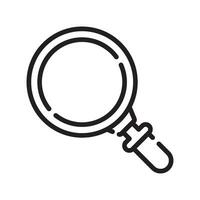 magnifying glass icon design vector template