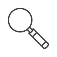 magnifying glass icon design vector template