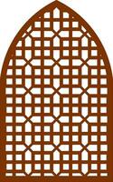 Simple Vector Pattern for Laser Cutting, Decoration, and Ornament. Metal design, wood carving, vector