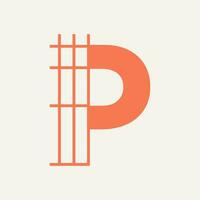 Letter P Architecture Logo Design. Architect and Construction Symbol Vector Template