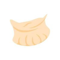 delicious japanese gyozas food illustration vector