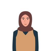 People's faces of woman with happy smiling humans. Avatars. Set of user profiles. Colored flat vector illustration