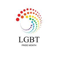 LGBT Pride Month, Celebrated annually. LGBT Human rights and tolerance Illustration vector