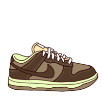 casual style sneaker png