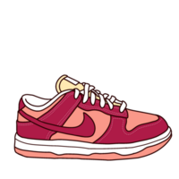 casual style sneaker png