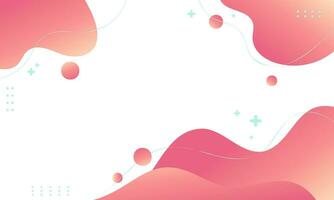 gradient abstract fluid modern background vector