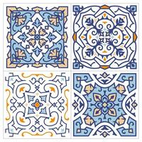 Vector ceramic tile pattern design