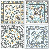 Vector ceramic tile pattern design