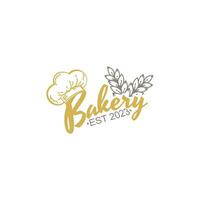 Bakery  Vintage Logo Design Vector Template