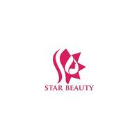 beauty drops, natural spa, cosmetic, logo design inspiration vector