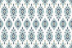 ikat tribal indio sin costura modelo. étnico azteca tela alfombra mandala ornamento nativo boho cheurón textil.geometrico africano americano oriental tradicional vector ilustraciones. bordado estilo.