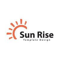 Sun  Logo Vector Design Template