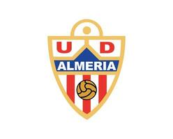 almeria club logo símbolo la liga España fútbol americano resumen diseño vector ilustración