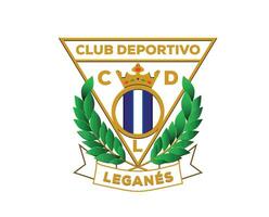 Leganes Club Logo Symbol La Liga Spain Football Abstract Design Vector Illustration