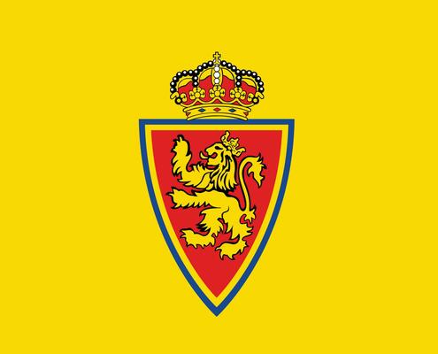 El Real Zaragoza logo emblema símbolo icono de bandera Fotografía de stock  - Alamy