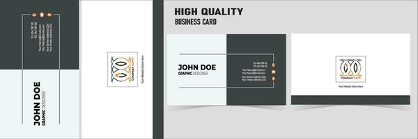 High Quality Business Card new Simple Business Card Layout vector