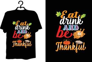 Thanksgiving t shirt design vector