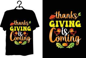 Thanksgiving t shirt design vector