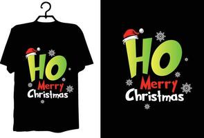 diseño de camiseta de navidad vector