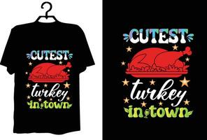 Thanksgiving t shirt design vector