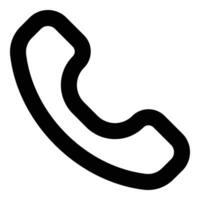 telephone call icon vector