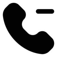 reject call icon vector