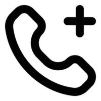 add call icon vector