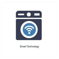 smart technology and connection icon concept vector