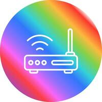 Wi-Fi Router Vector Icon