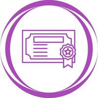 Certificate Vector Icon