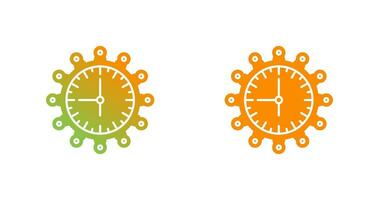 icono de vector de reloj