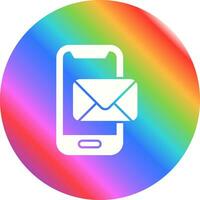 Phone Mail Vector Icon