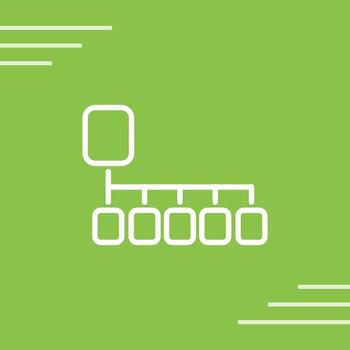 Card Sorting Vector Icon