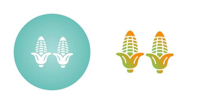 icono de vector de maíz