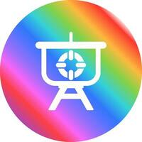 Target Presentation Vector Icon
