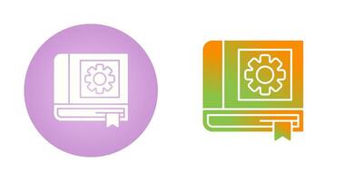 Setting Book Vector Icon