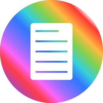 Document Vector Icon