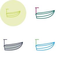 Small Boat Vector Icon